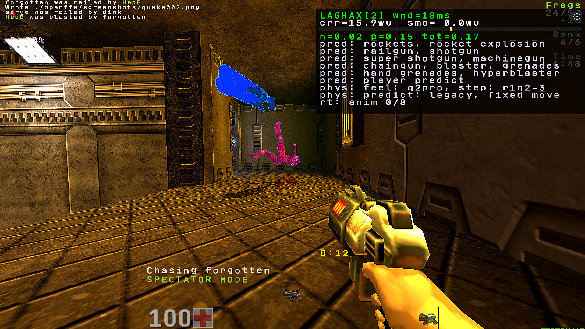 LAGHAX HUD с блоком rt: