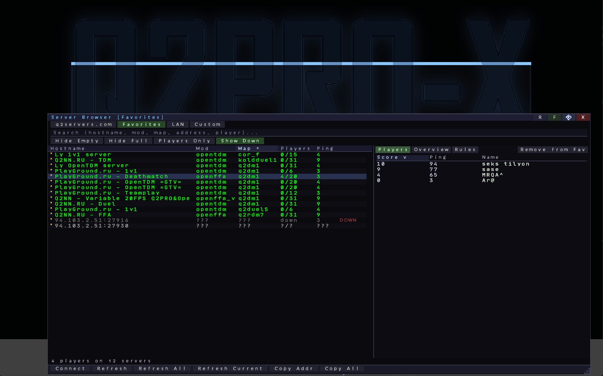 Server Browser